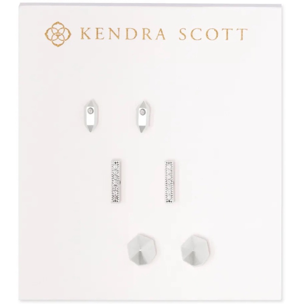 Kendra Scott Silver Stud - Austin